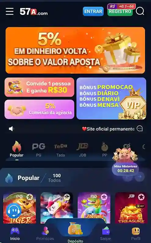Baixar Aplicativo 57A